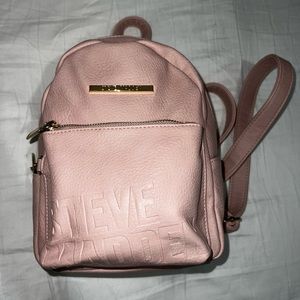 Pink Steve Madden mini backpack